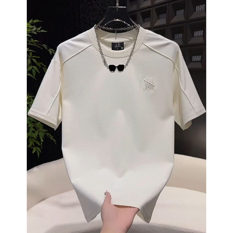 White T Shirt - Stripes